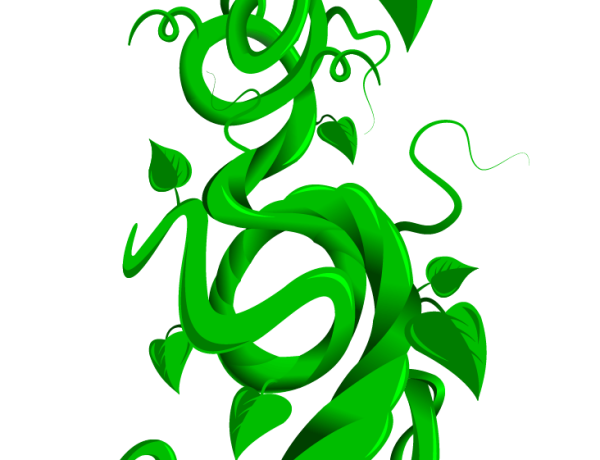 Magical beanstalk.
