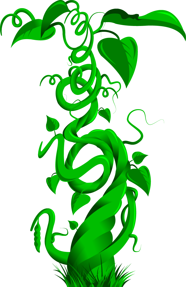 Magical beanstalk.