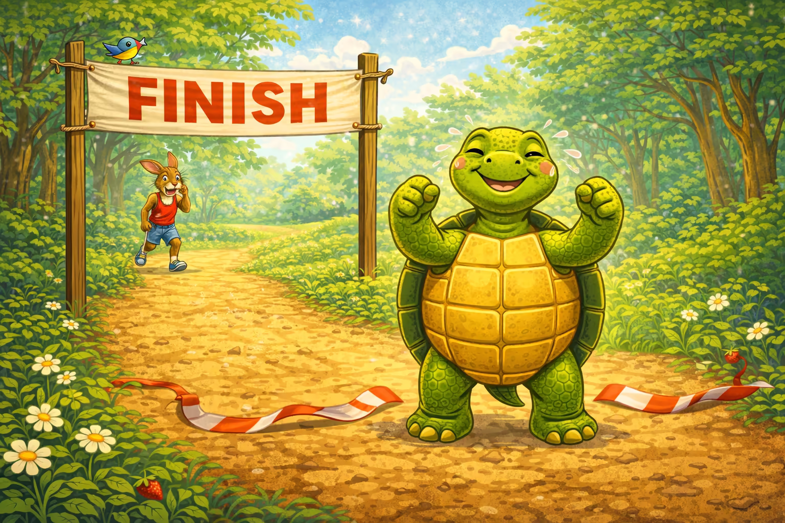 Tortoise and the Hare.