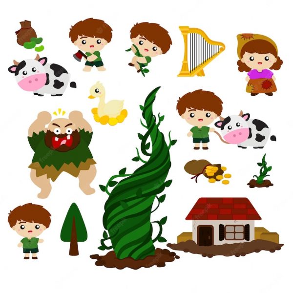 jack and beanstalk clipart from freepik.com