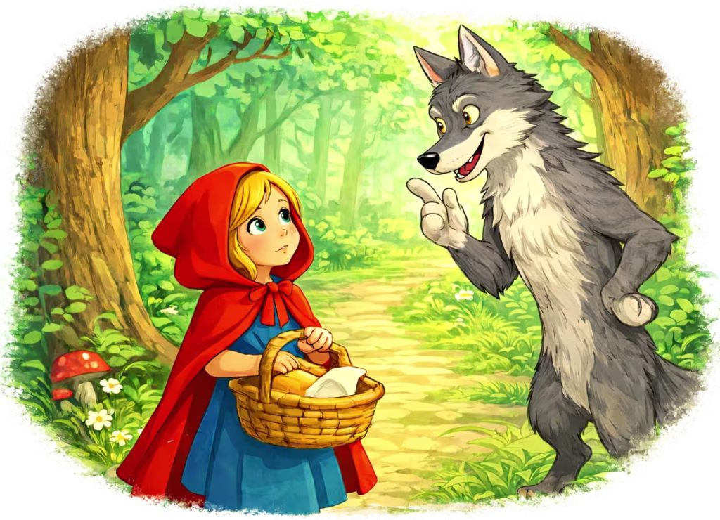 Red Riding Hood and the Wolf